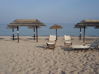Alikes beach in the morning