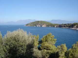 Mt Candili & islet